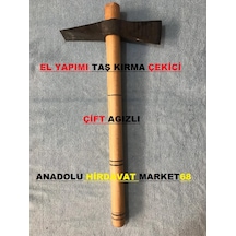Bcn Taş Düzeltme Kırma Çekici Saplı Usta Çekici 1100Gr Çift Agız