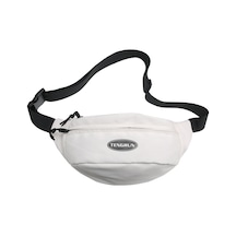 Pratik Ve Konforlu Spor Bel Çantası, Koşu Ve Günlük Kullanım İçin Ergonomik Göğüs Çantası Beyaz