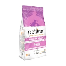 Petline Family Mother & Baby Tavuklu Düşük Tahıllı Yavru Kedi Maması 1500 G