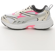 Puma Morphic Erkek Spor Ayakkabı Beyaz 392724-39 Beyaz Gri Pembe Beyaz - Gri - Pembe