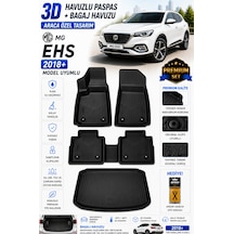 Mg Ehs 2018 Model Uyumlu 3d Araca Özel Havuzlu Paspas+bagaj Havuzu Birebir Uyum