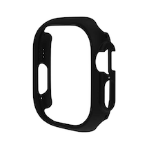 Apple İle Uyumlu Watch Ultra 1/2/3 49mm Sert Pc Sadece Kasa Koruyucu 18 - Siyah Çok Renkli