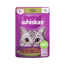 Pouch Jöle İçinde Kuzulu Yetişkin Kedi Konservesi 28 Adet 85 Gr