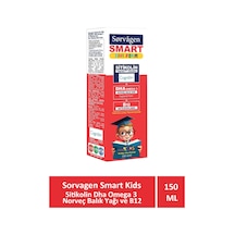 Sorvagen Smart Kids Sıvı Form Sitikolin Dha Omega 3 Norveç Balık Yağı Ve B12 150 Ml
