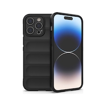 Apple iPhone  Uyumlu,  14 Pro Kılıf Optimum Silikon - Siyah