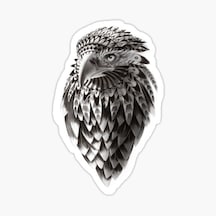 Araba Için Kartal Oto Sticker Yapıştırması Etiket 17Cm Za1