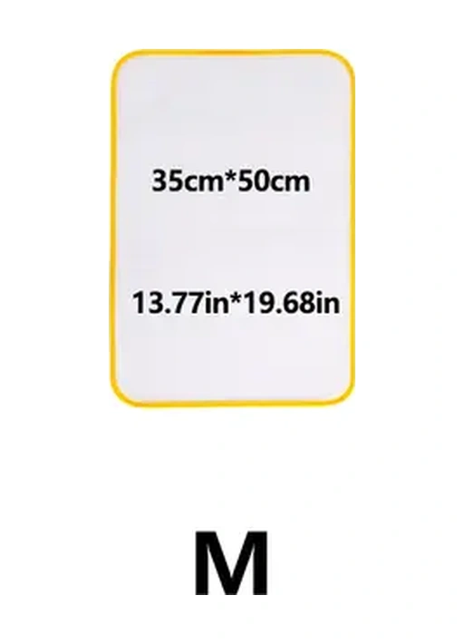 Chuangyinshop Çeşitli Modeller Yüksek Isıya Dayanıklı Ütü Altlığı, Elektriksiz Ev Tipi Ütü Koruma Bezi