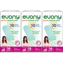 Evony Günlük Mesane Pedi Ekstra Uzun 54 Adet (3Pk*18)