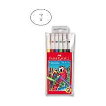 Faber-castell 5067155106 Yıkanabilir 6 Renk Keçeli Kalem 12'li