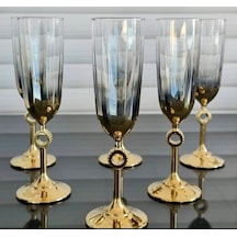 Paşabahçe Amore Gold 2'li Kahve Yanı Su Bardağı-2'li Amore Titanic Kahve Yanı Su Bardağı Seti