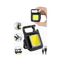 Mıknatıslı - 779 - Parlak Led Işık 3 Fonksiyonlu Şarj Edilebilir Ledli - Edntrend - Mini Tnabilir Çok renkli