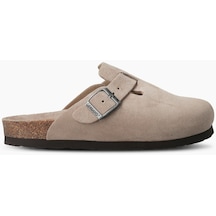 Riva Velour Taupe Terlik Kadın Rıva G105495 Genuins Velour Taupe Riva Velour Taupe Taba