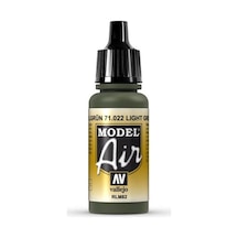 17 Ml. Light Green Rlm82 Model Air Serisi Maket Boyası, Vallejo 71022 Standart