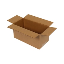 20x10x10cm Koli - Tek Oluklu Koli - 0,7 Desi Koli - Kraft Koli - 10 Adet Kahverengi 20 X 10 X 10 10'