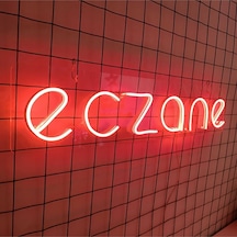 Ecane Neon Yazı Tabela Yeni Nesil Renkli