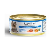Lavital Gold Somonlu, Balkabaklı Ve Adaçaylı Mini Irk Yetişkin Köpek Konservesi 85 Gr