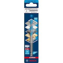1x Expert Hex-9 Multiconstruction Delme Uçları Beton, Yumuşak Döşemeler, Çelik, Yumuşak Ahşap, Plastik, Ø 8,00x100 Mm, Aksesuar Döner Matkap/vidalamalar