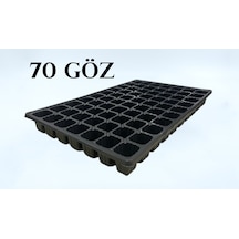 70 Göz Fidelik Kısa - Fide Viyolü - Fidelik - (100 Adet )
