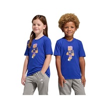 Adidas Lk Mc Tr Tee Çocuk Günlük Tişört Ka0249 Mavi Mavi