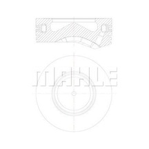 Mahle 081pı00105000 Pıston Segman 84.00mm Bmw N57 D30 A B C E90 E92 F32 F34 F10 F01 F25 F26 E70 F15 F16 E71
