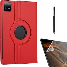 Xiaomi Mi Pad 6 Pro Kılıf Kapaklı Standlı 360 Dönebilen Koruma Dn22 Nano Kalem