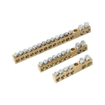 Delikli Pano Topraklama Klemensi Ayaksız Ptk5000 2+4 6,5 X 9 Mm 20 Adet