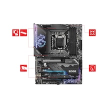 Msı Mpg Z590 Gamıng Edge Wıfı, Soket 1200 Ddr4 5333 Oc Pcı-e Gen 4 M.2 Wi-fi 6 Atx Anakart