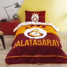 Taç Lisanslı Galatasaray Logo Tek Kişilik Yorgan Seti 000000001000047034