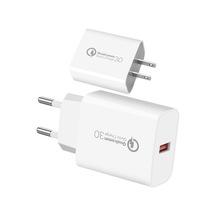 Geeroyoo Xy-0043 Beyaz Abd Standardı 18w Hızlı Şarj Cihazı - 5v3a Qc3.0 Akıllı Telefon Şarj Aleti