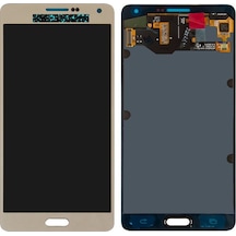 Samsung Galaxy A7 2015 Sm-a700 Lcd Ekran Dokunmatik Gold