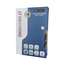Dıgıworld 4k Hdmı Kablo 1.8 Metre 28 Awg 2.0 Versiyon