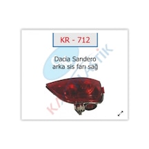 Nrzsnt Arka Sis Far Lambası Sağ Symbol-mgn 4-sandero Joy Model