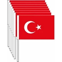 Bayrak- Kağıt Sopalı Küçük Türk- 80'li Diğer