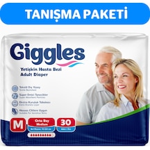 Giggles Yetişkin Bel Bağlamalı Hasta Bezi Medium 30'Lu