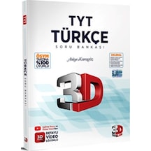3d Yayınları Tyt Türkçe Soru Bankası 2026