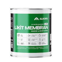 Alkoru 1 Kg Lite Likit Membran Kauçuk Ve Elyaf Katkılı