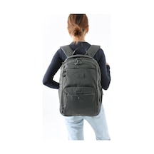571 Collections Orta Boy Sırt Çantası Ultra Hafif Çok Cepli Gri Model:571-13-9e
