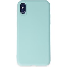 Newface - 570 - Apple iPhone Uyumlu X Kılıf First Silikon - Csmo-tex - - Turkuaz