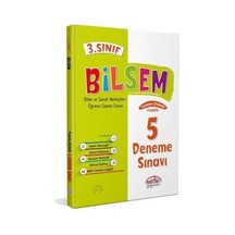 3.sınıf Bilsem Sınavına Hazırlık 5 Deneme Sınavı - Editör Yayınalrı