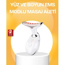 Buğz 7 Renk Led Işık Terapili Cilt Bakım Cihazı Usb Şarjlı
