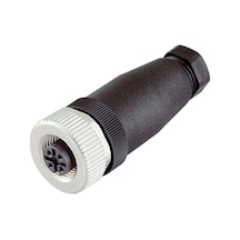 M12 5 Pin Sensör Konnektörü - Dişi