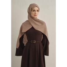 Armine Pamora Dama Çerçeve Şal 2 05 Açık Kahve