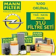 Opel Astra J 1.6 Mann-Filter Filtre Bakım Seti 2010-2016