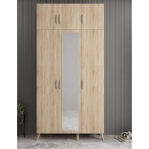 Açelya Portmanto Vestiyer Meşe 105 cm