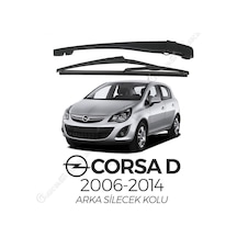 Opel Corsa D 2006-2014 Arka Silecek Kolu ve Silecek  Seti