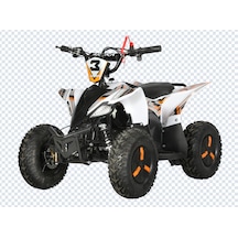 Arora Blade Elektrikli Atv 1000w 48v12ah 25 Km/h Çift Disk Fren 30-40 Km Menzil 4 Teker Elektrikli Atv Beyaz