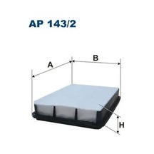 Fıltron Ap1432 Hava Filtresi 1780130040 1780130080