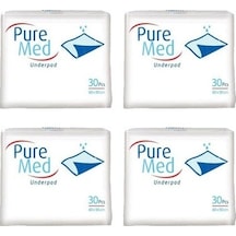 Puremed 60 x 90 CM Yatak Koruyucu Örtü 30'lu x 4 120 Adet