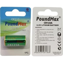Cr123a 3 V Dl123a / El123a / Cr123a / Cr17345 Cr123 Lityum-iyon Fotoğraf Pili