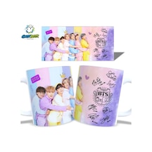 Ghostbastır Desıgn Bts Kupa Bardak Tek Adet K0470 Çok Renkli